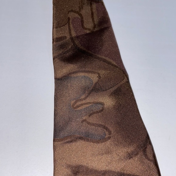Vintage Fendi Silk Abstract Tie - Picture 3 of 9